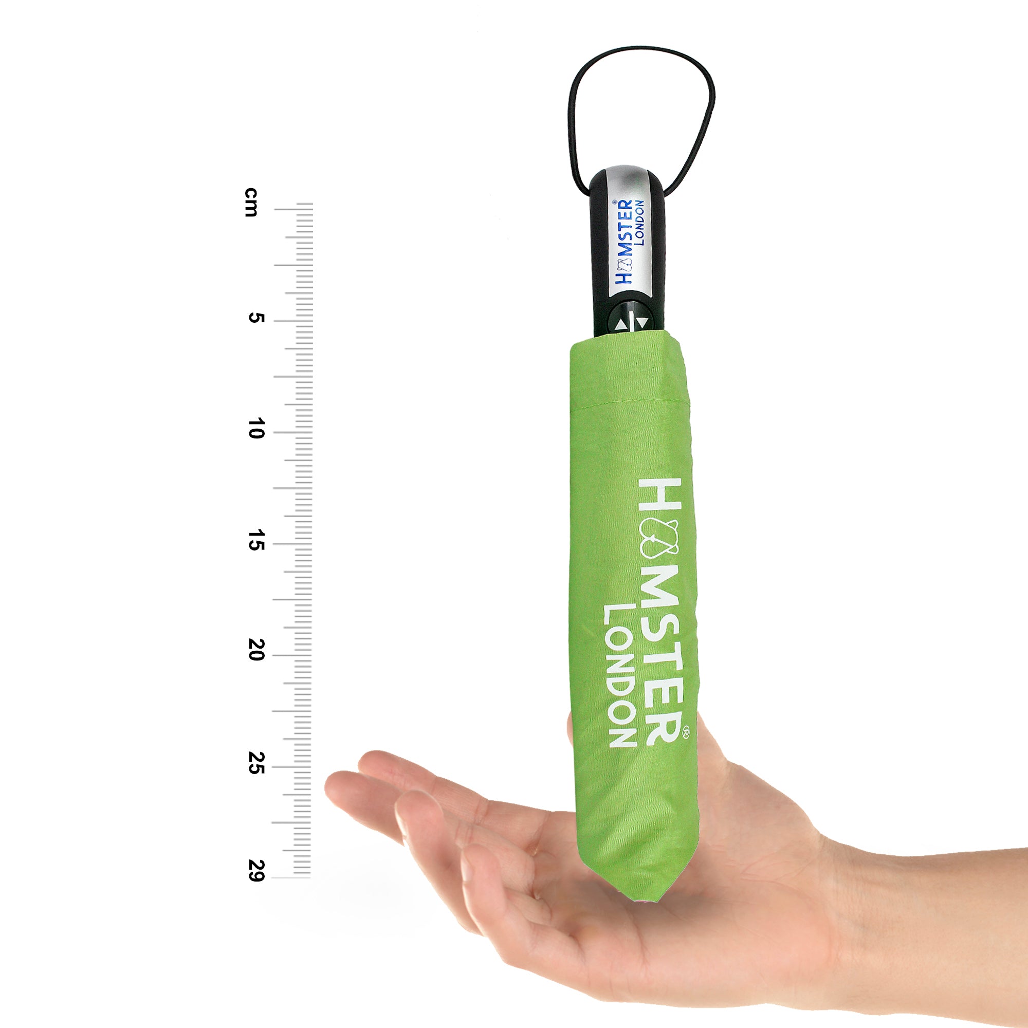 Hamster London Automatic Open & Close Pocket Folding Umbrella (Green)