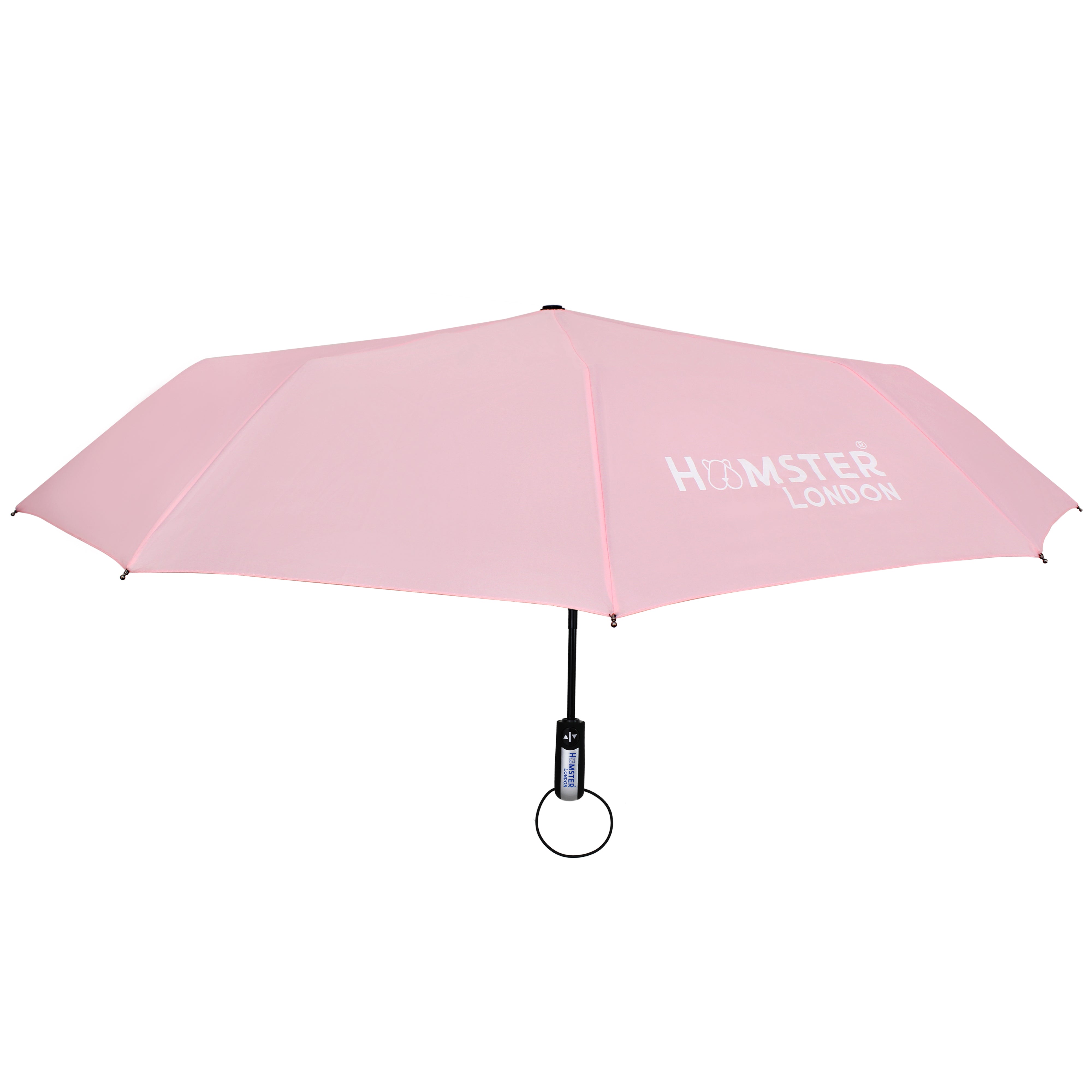Hamster London Automatic Open & Close Pocket Folding Umbrella (Pink)