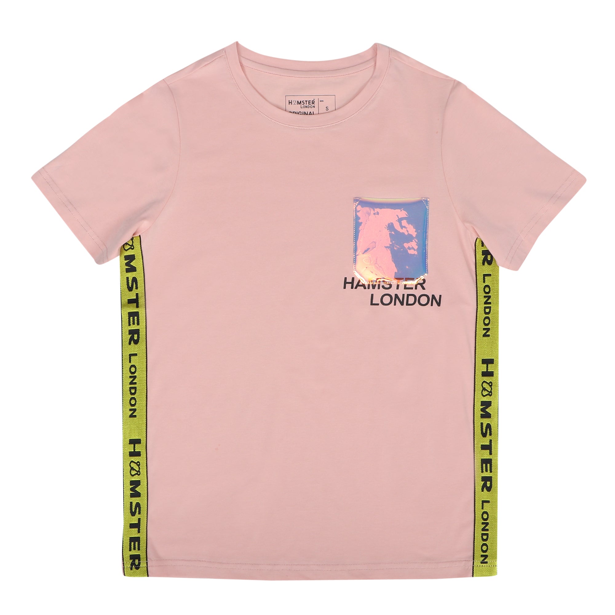 Hamster London Holo Party Tees Pink