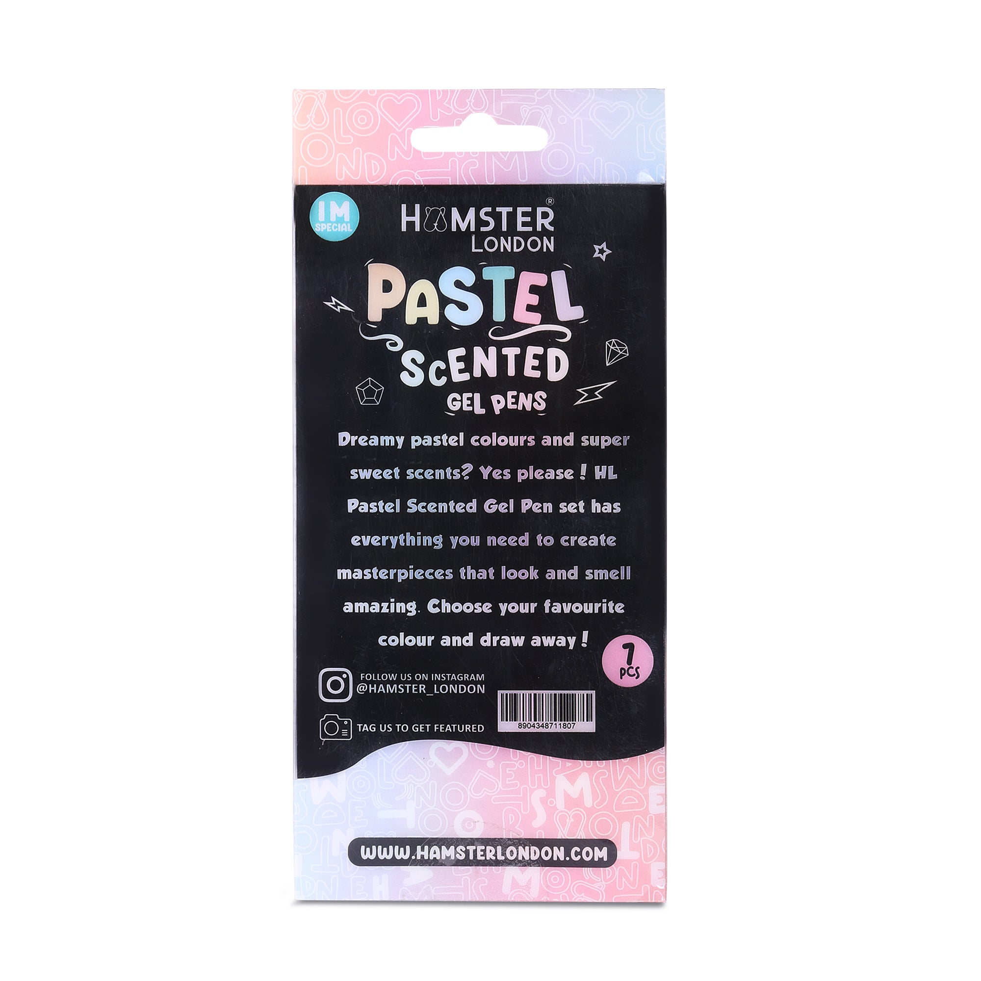 Hamster London Pastel Scented Gel Pen
