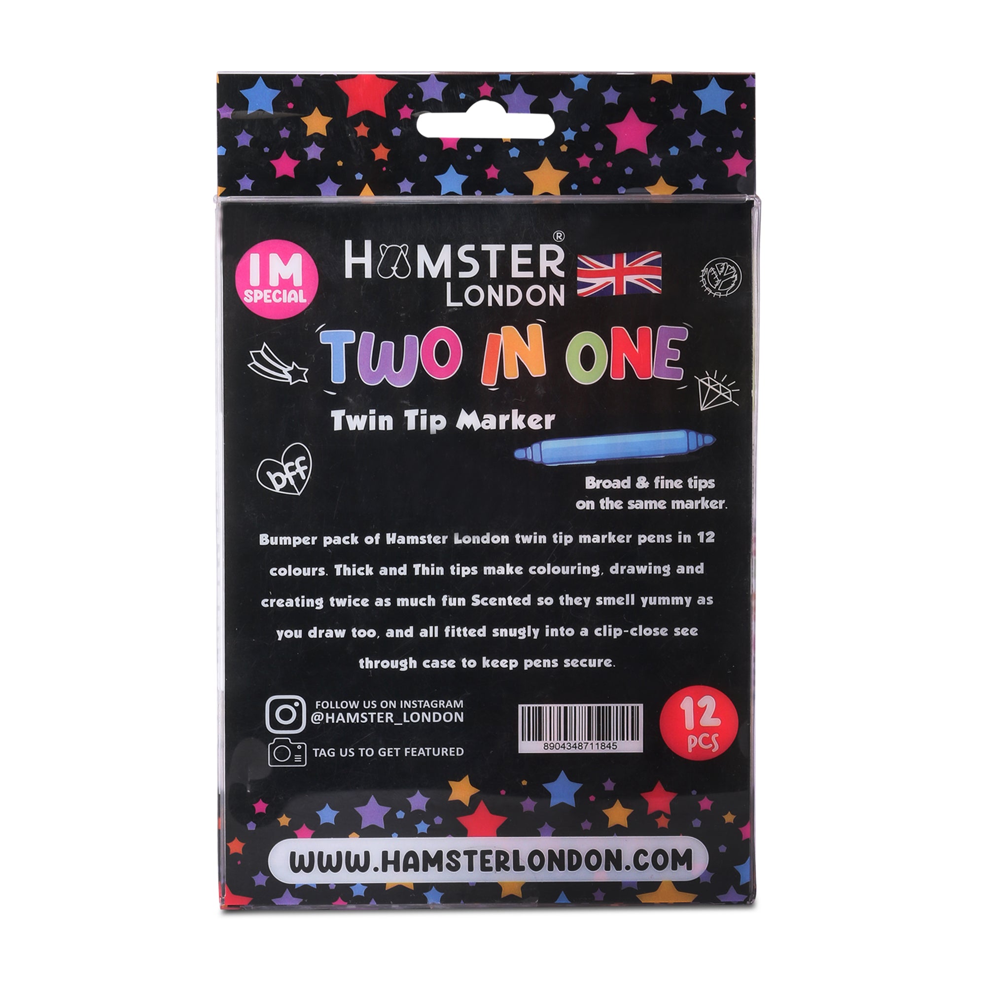 Hamster London Two In one Marker