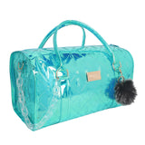 Hamster London Raver Duffle Bag  & Tote & Pouch Aqua Combo