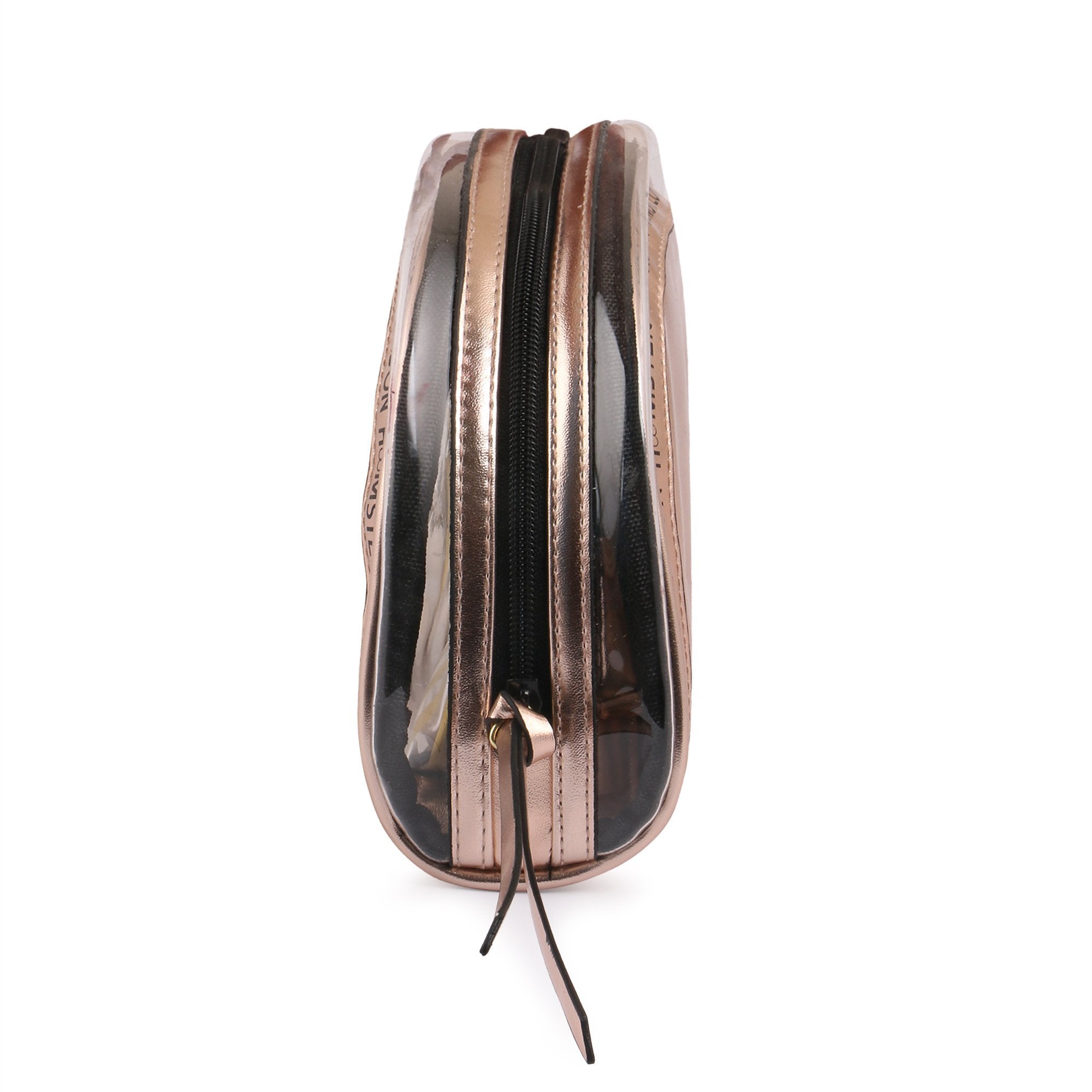 Hamster London Blush Trio Gold Makeup Pouch Set