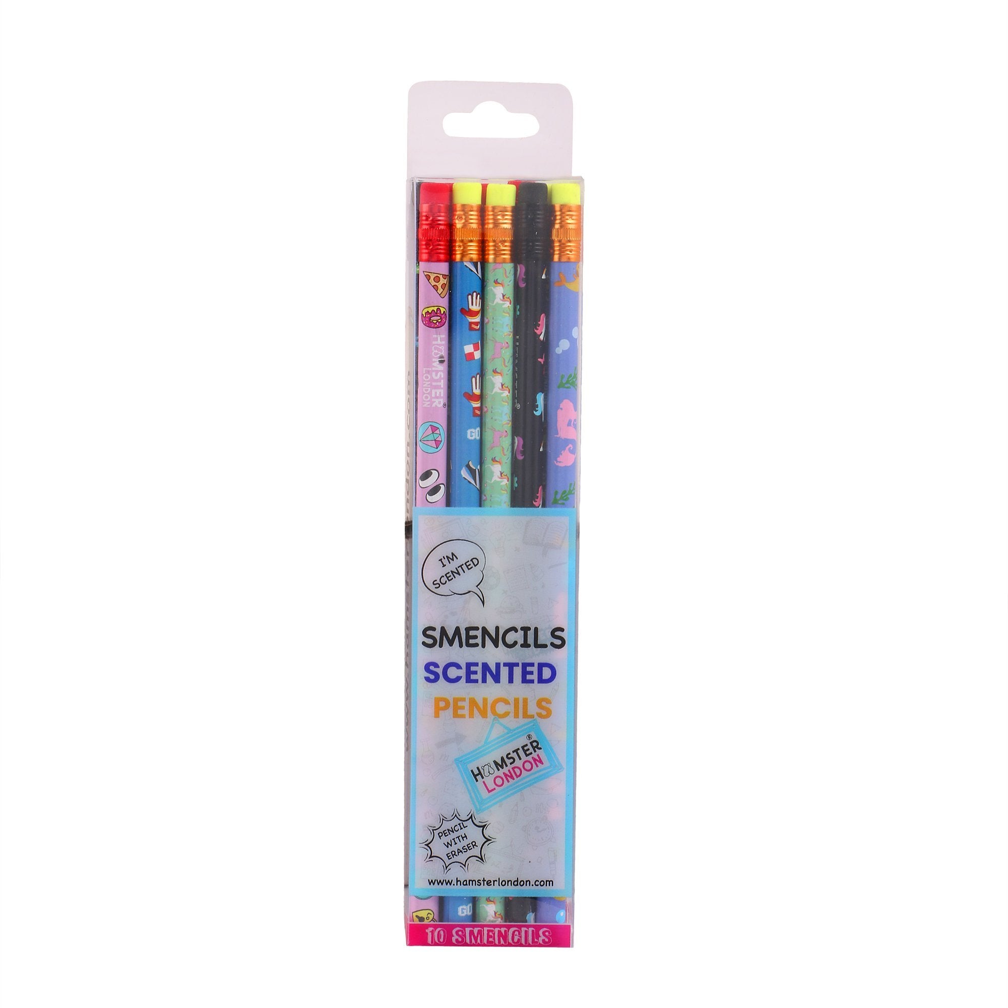 Hamster London Smencils Scented Pencils Set of 10