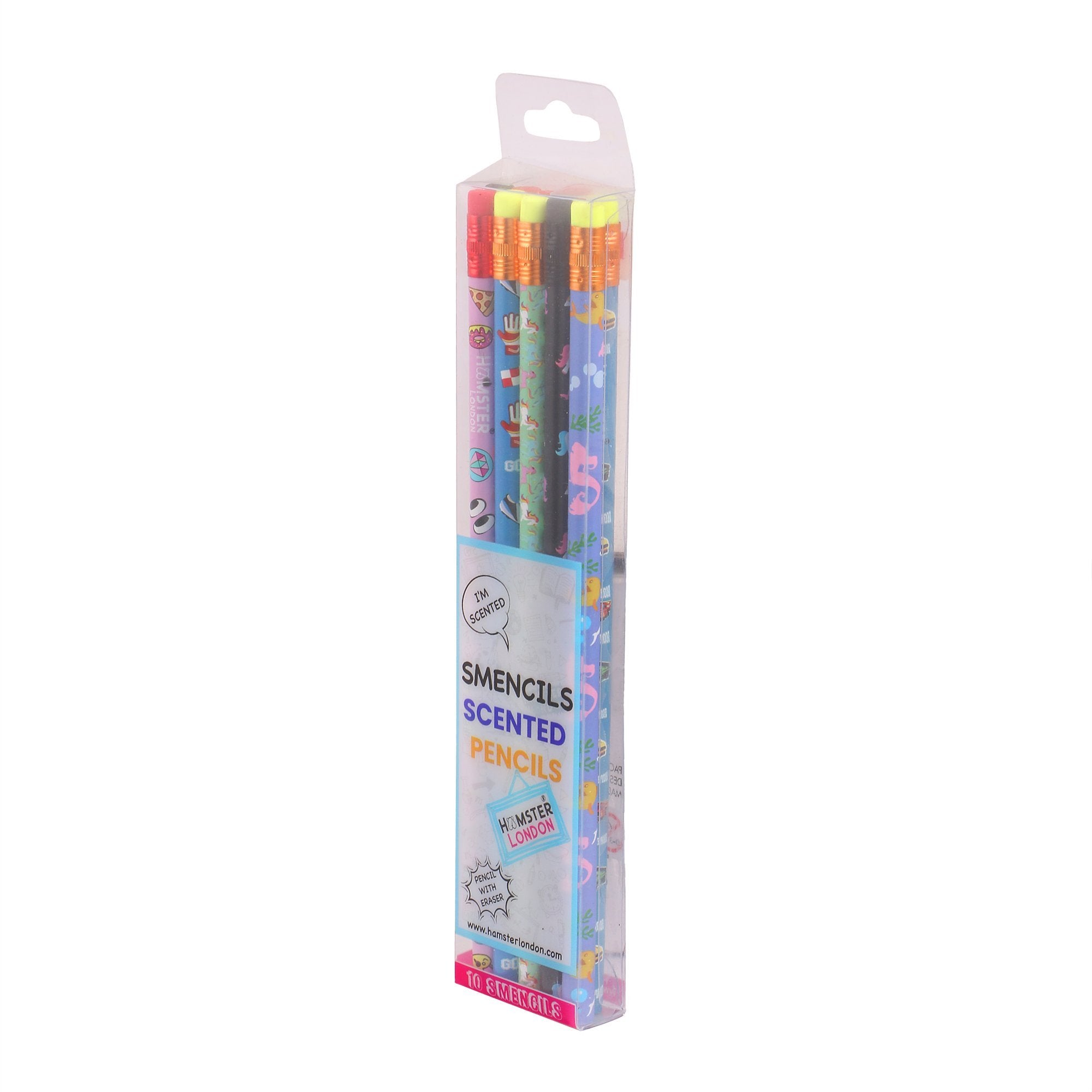 Hamster London Smencils Scented Pencils Set of 10