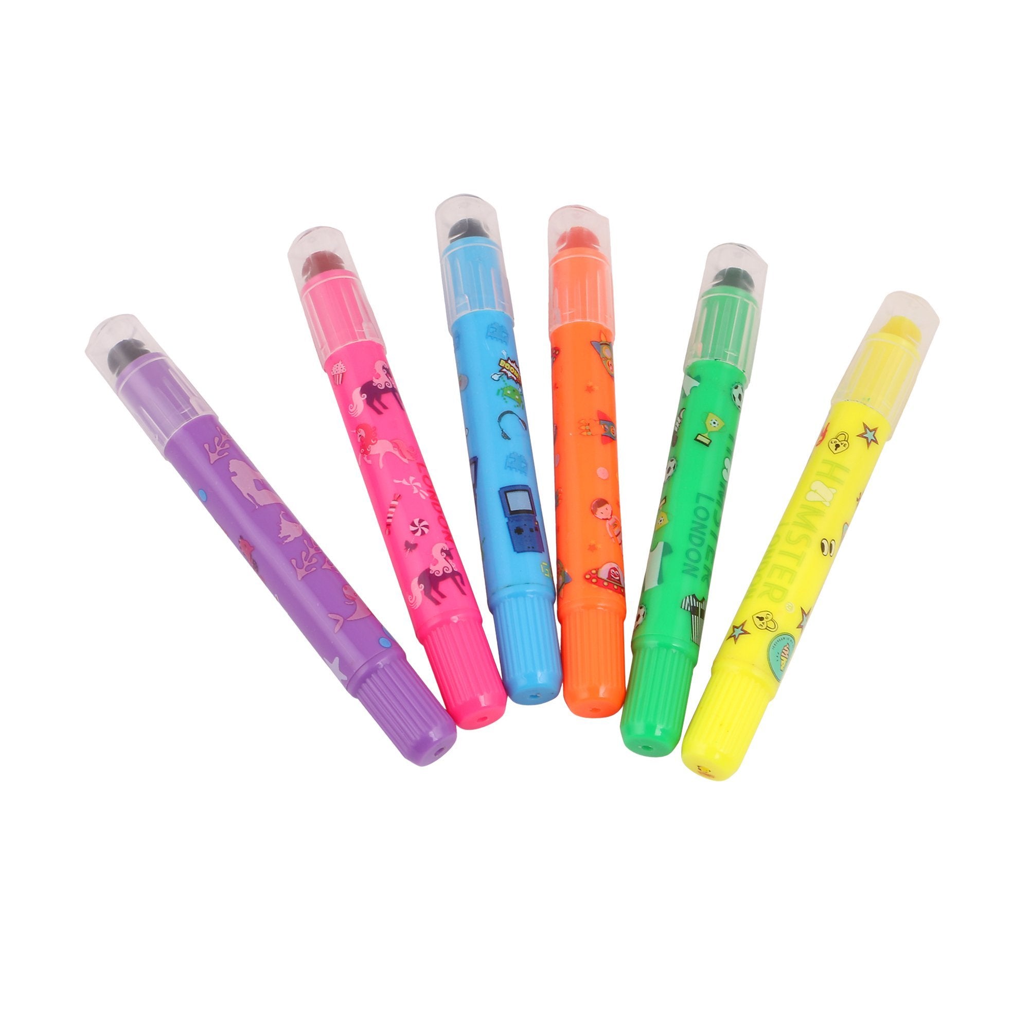 Hamster London Neon Scented Gel Crayon