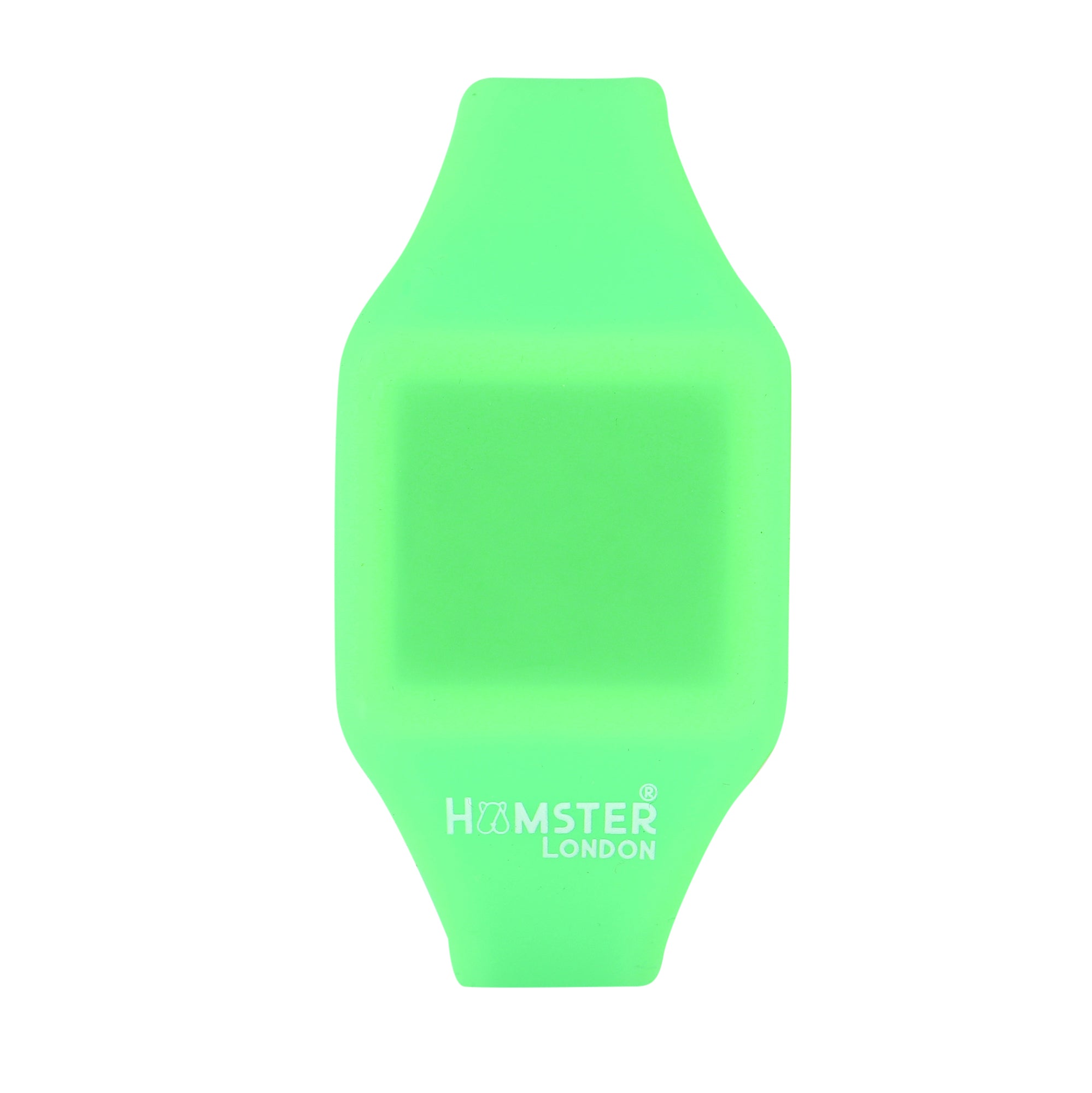 Hamster London Silicon Digital LED Band Hype Green Watch