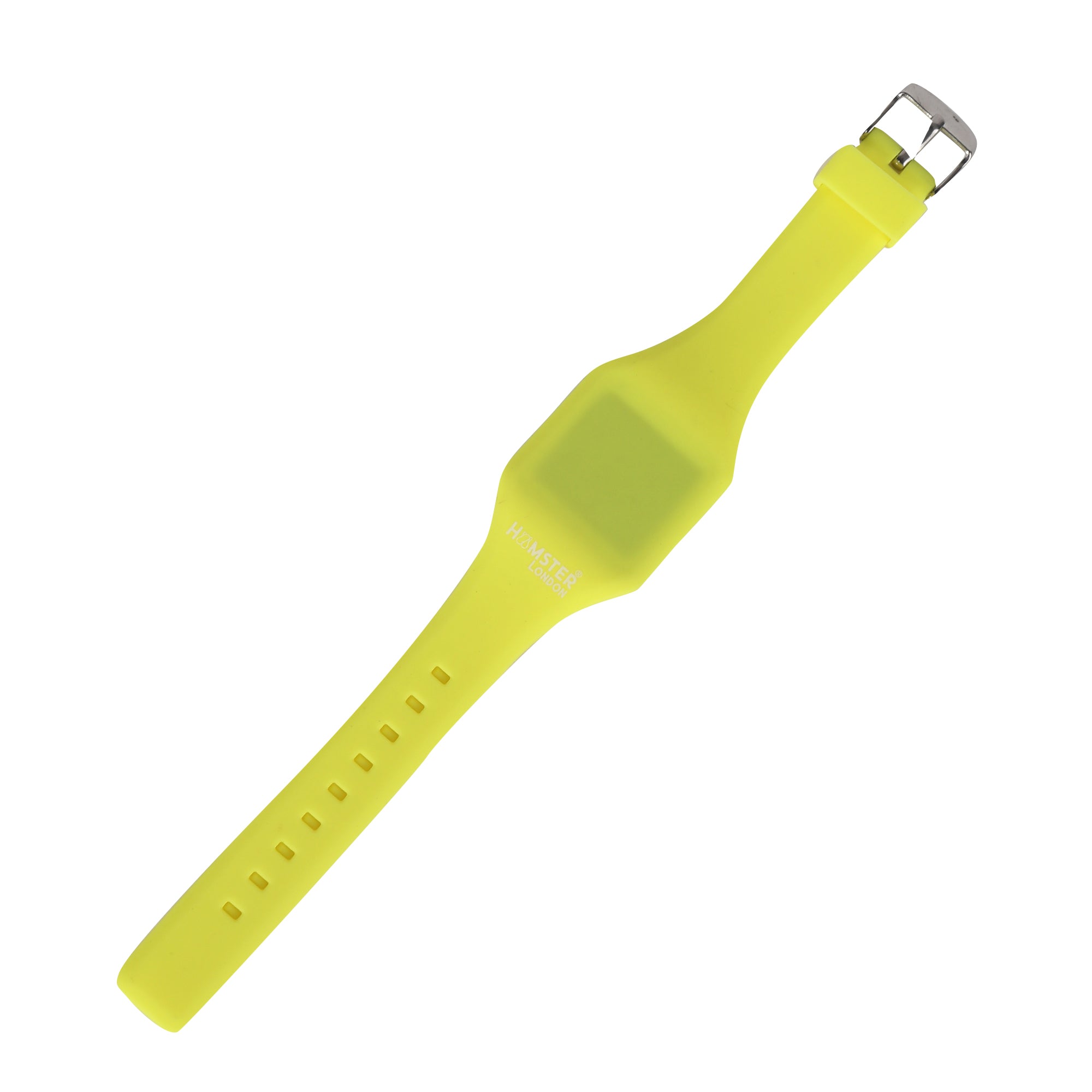 Hamster London Silicon Digital LED Band Hype Neon Watch Yellow