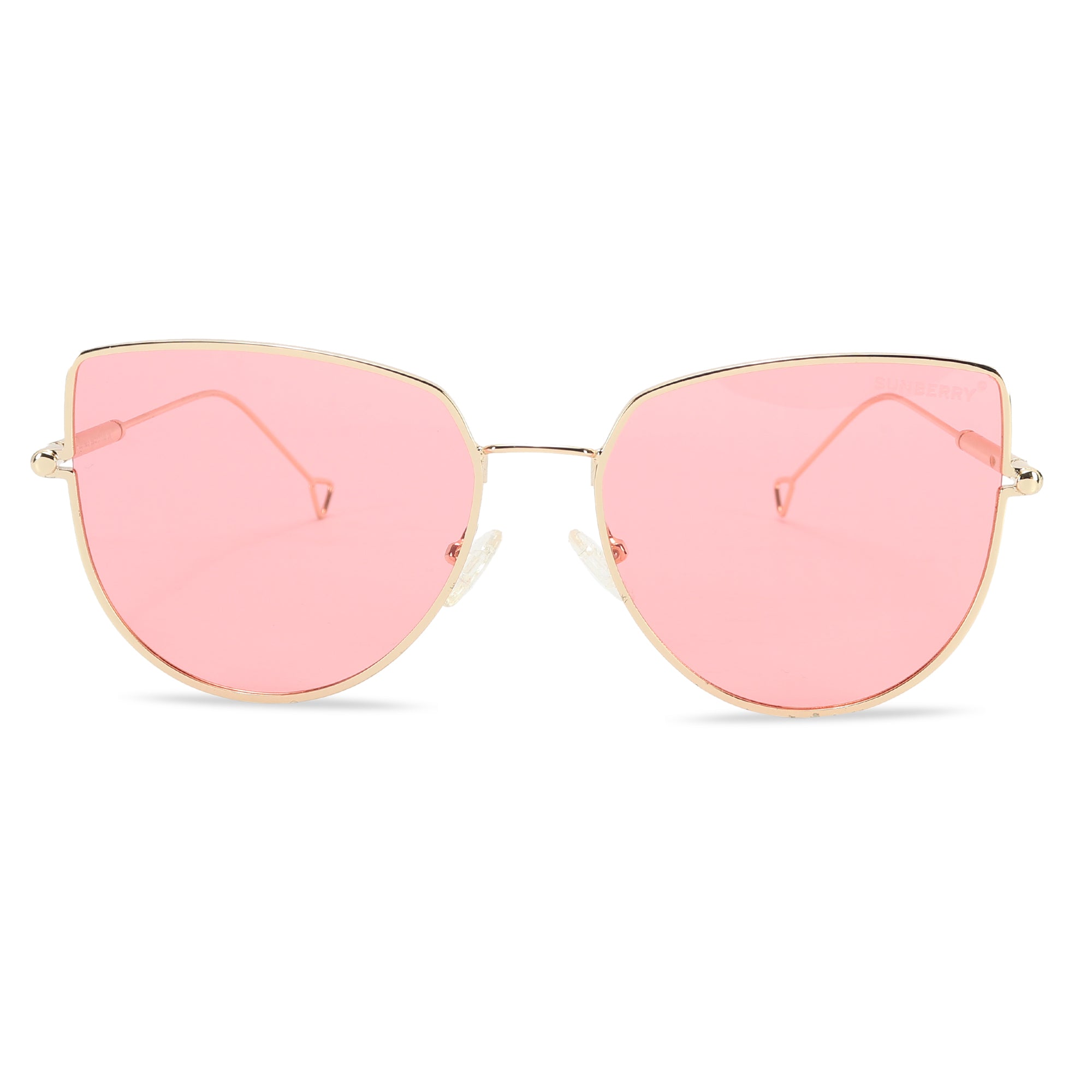 HL Sunberry Shades Of Pink Glasses With Free Case