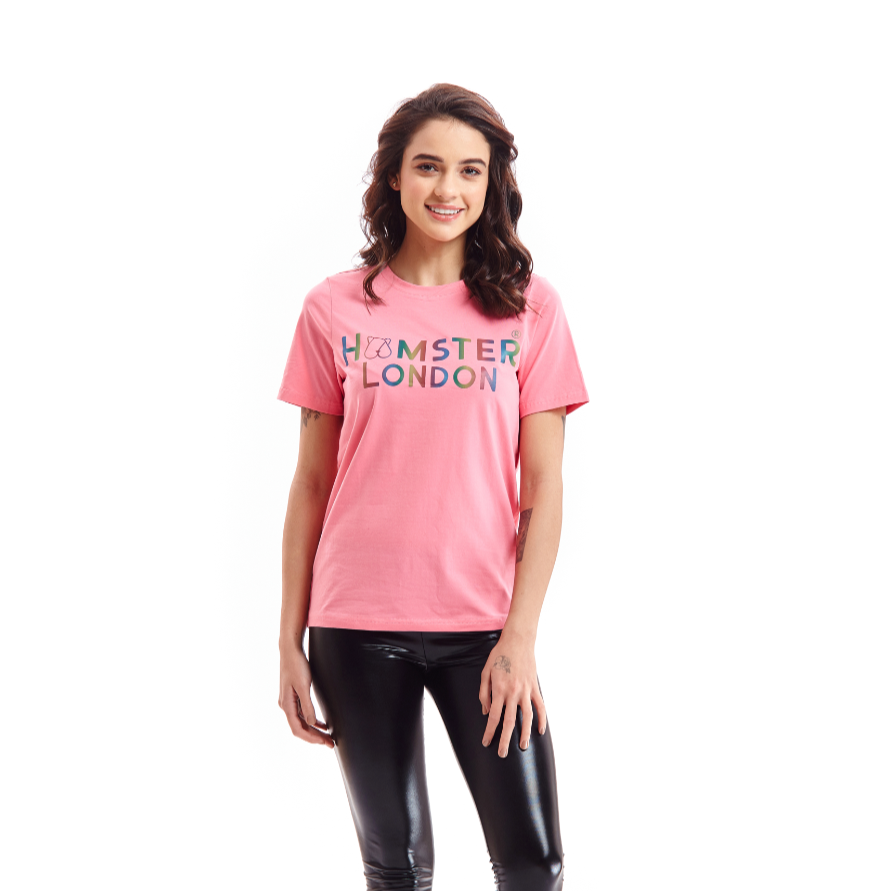 Hamster London Multi Tees Pink