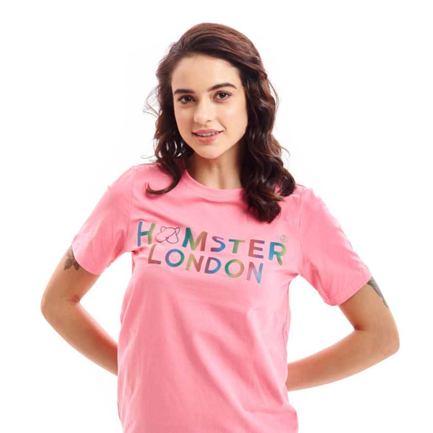 Hamster London Multi Tees Pink