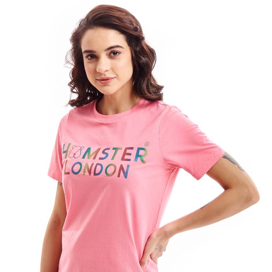 Hamster London Multi Tees Pink