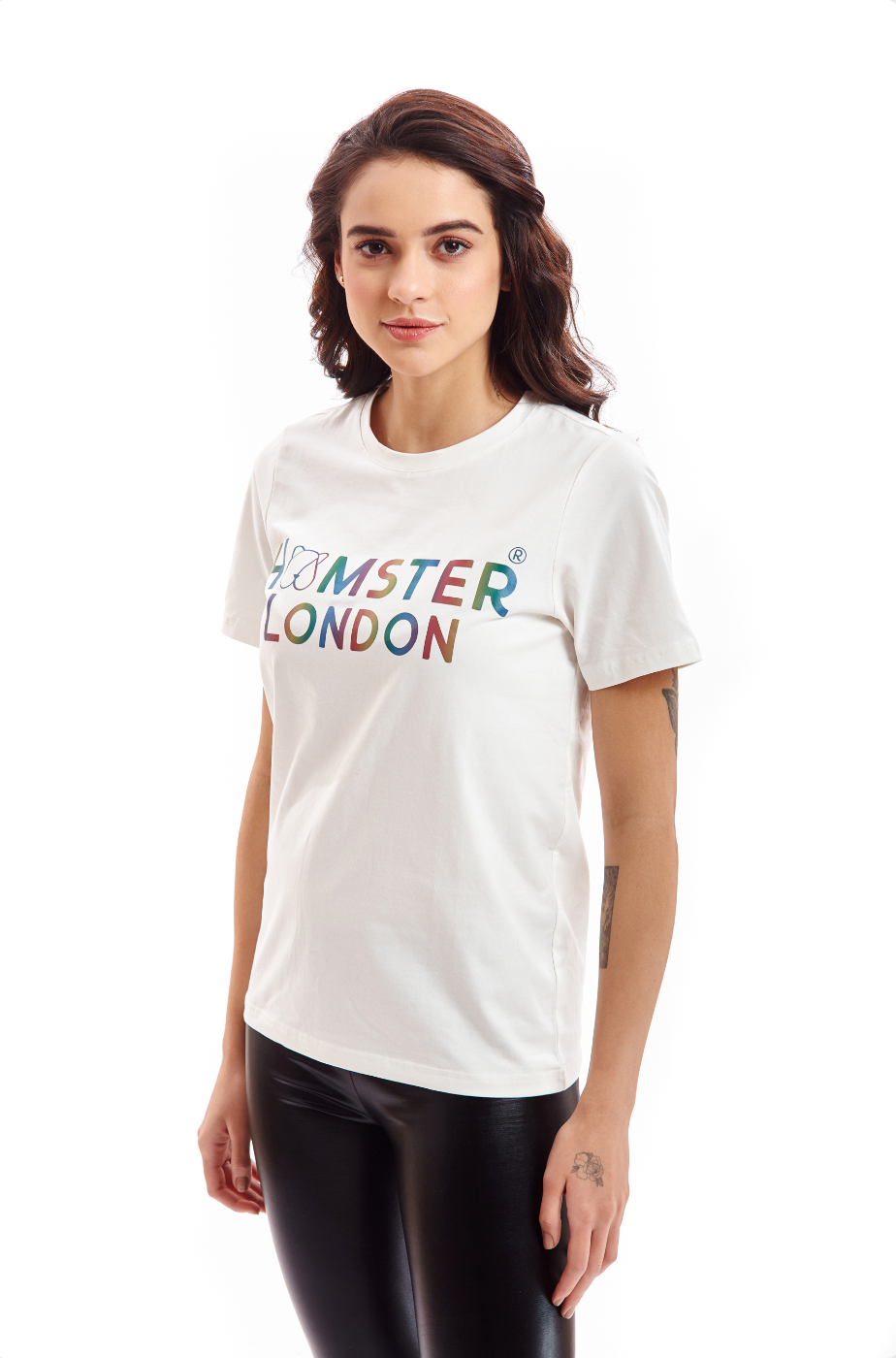 Hamster London Multi Tees White