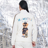 Hamster London Ted H Classic Ted Zipper Jacket White