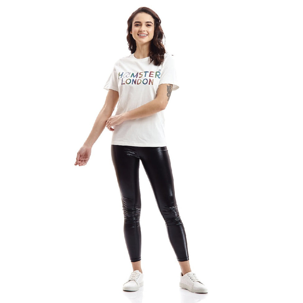 Hamster London Multi Tees White