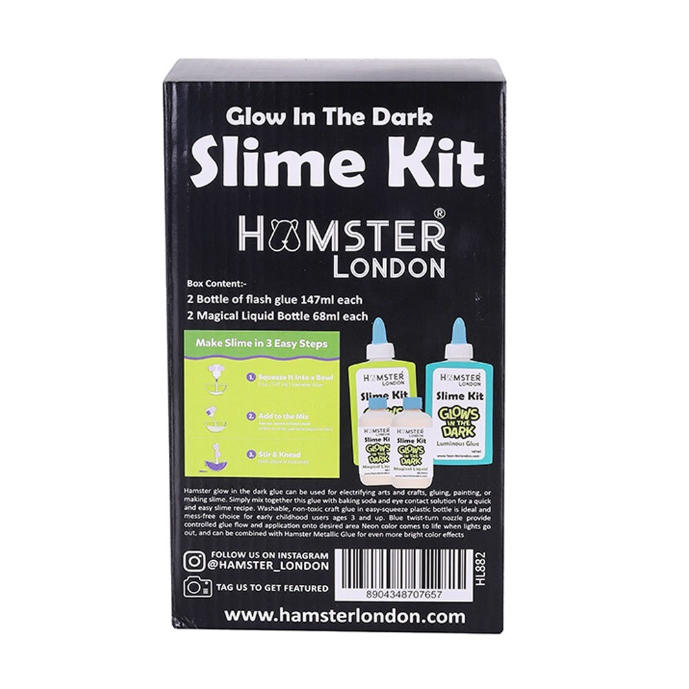 Hamster London Glow In The Dark Slime Kit