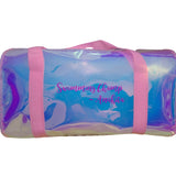 Hamster London Shiny Classic Duffle Bag Pink With Personalization
