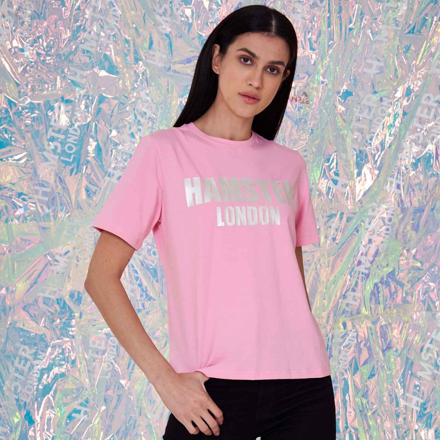 Hamster London Metallic Silver Tees
