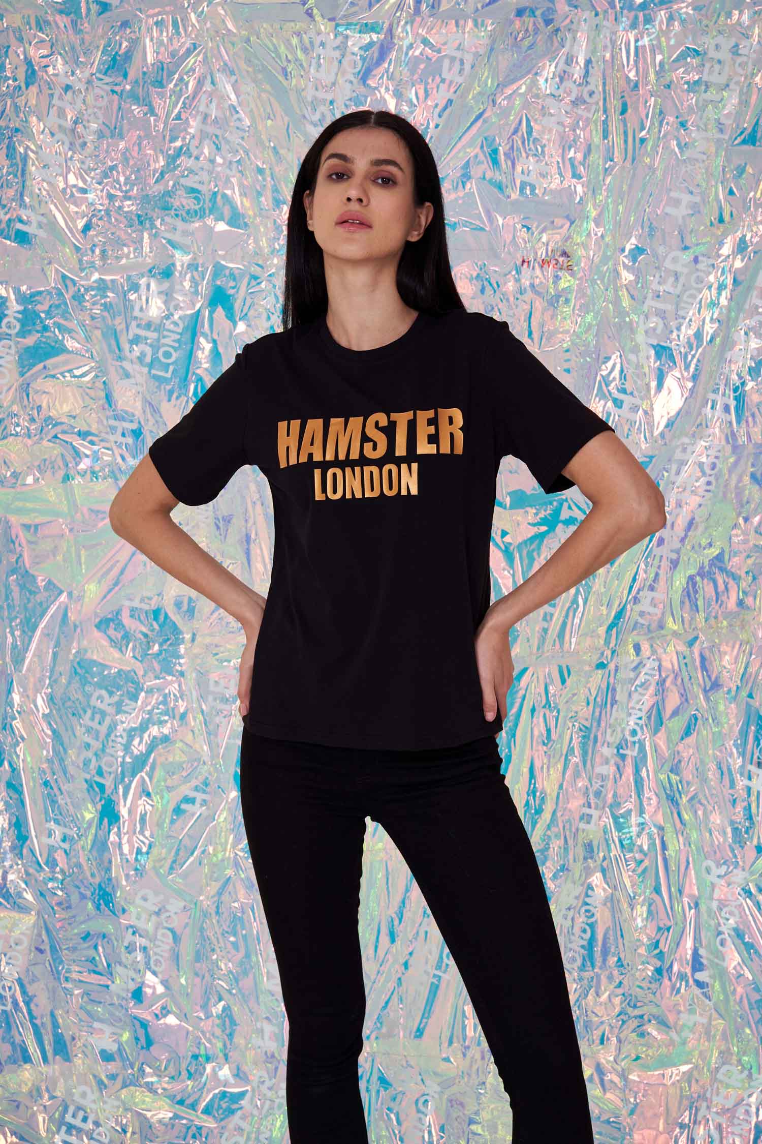 Hamster London Metallic T Shirt