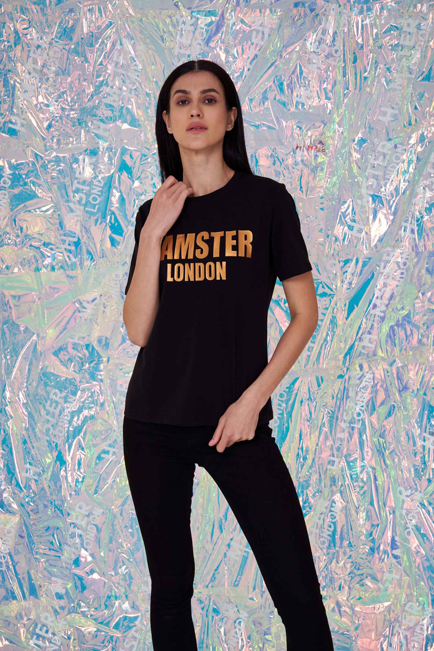 Hamster London Metallic T Shirt