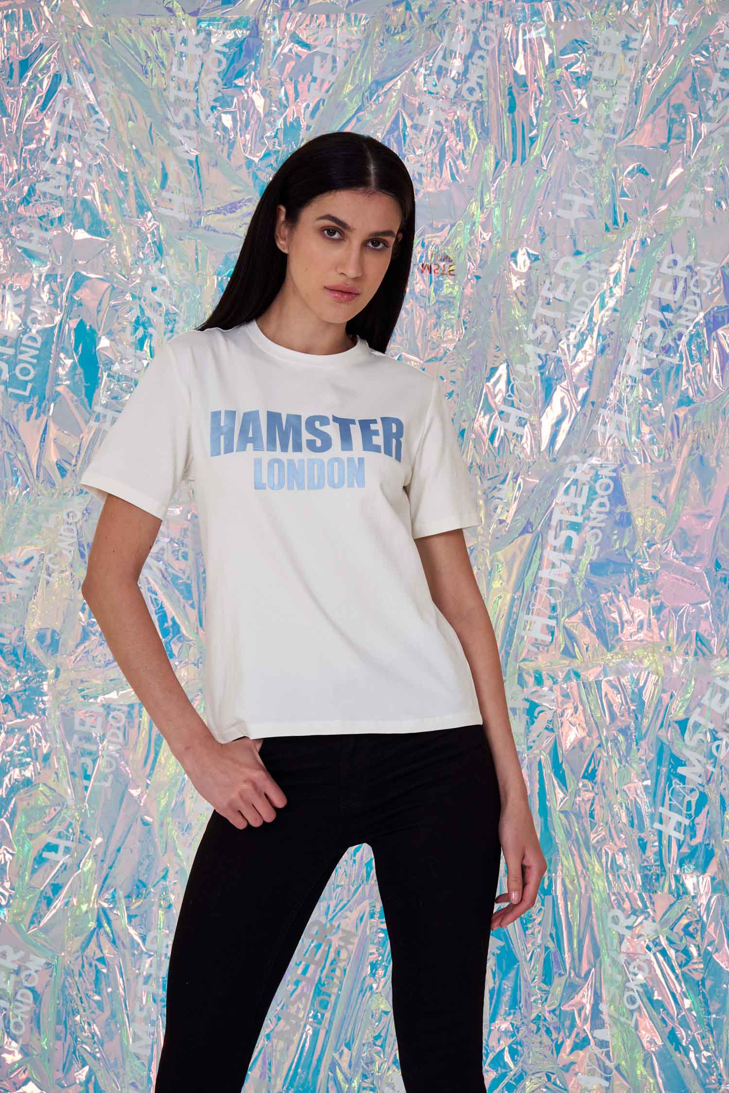 Hamster London Metallic Blue Tees