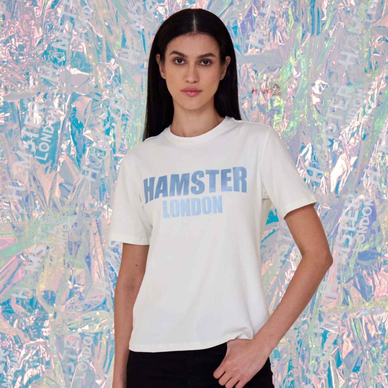 Hamster London Metallic Blue Tees