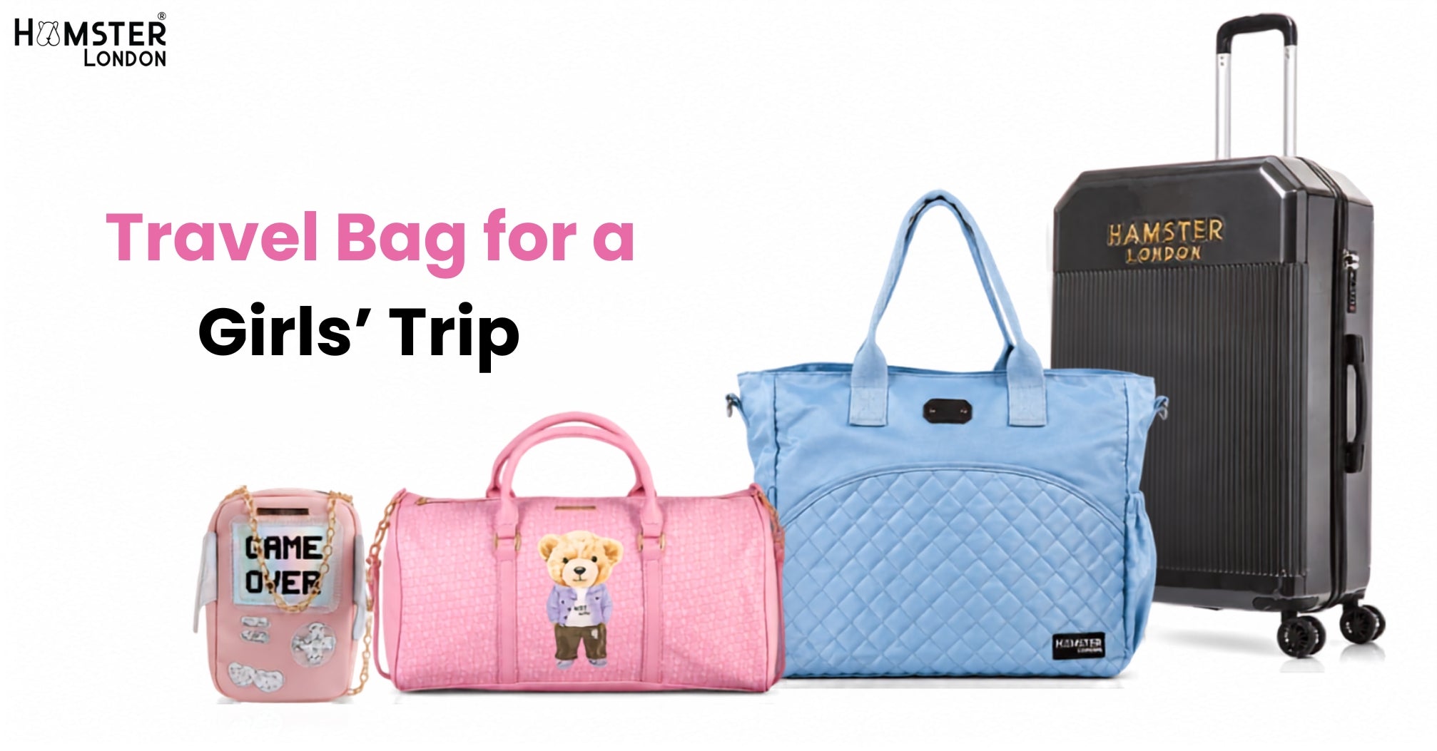 Travel Bag for a Girls' Trip