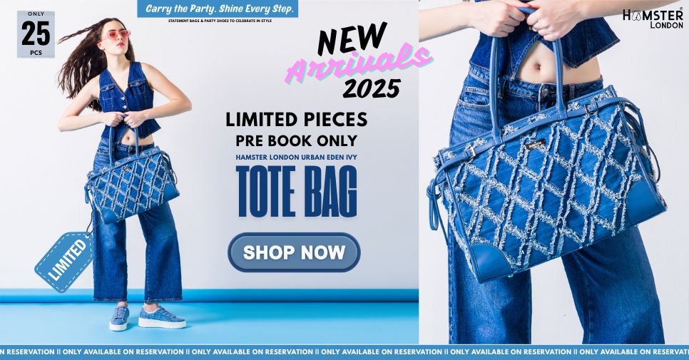 New Arrivals at Hamster London: Fresh Tote Bags and Shoulder Bags for Everyday Style