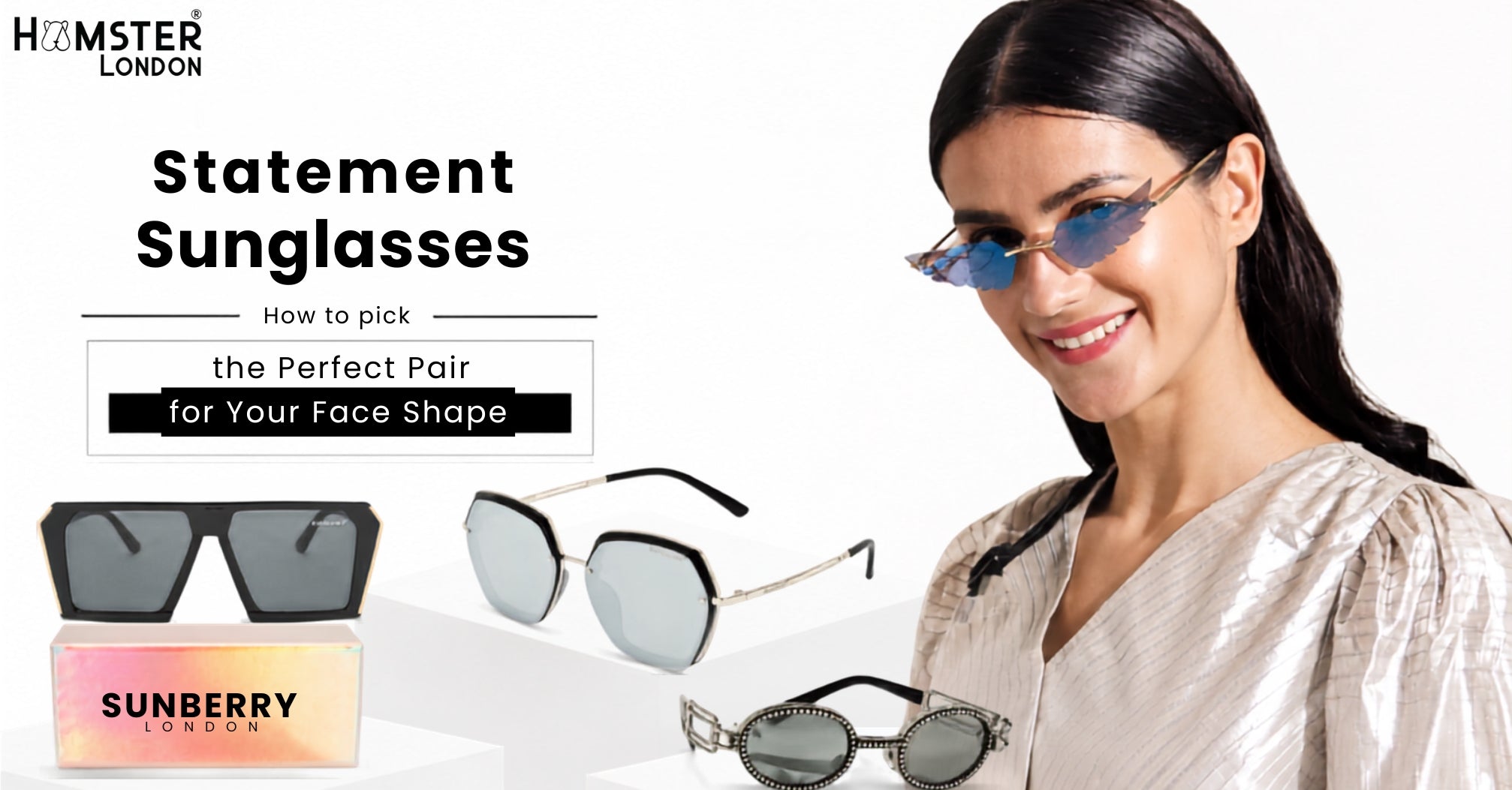 Statement Sunglasses How to Pick the Perfect Pair for Your Face Shape