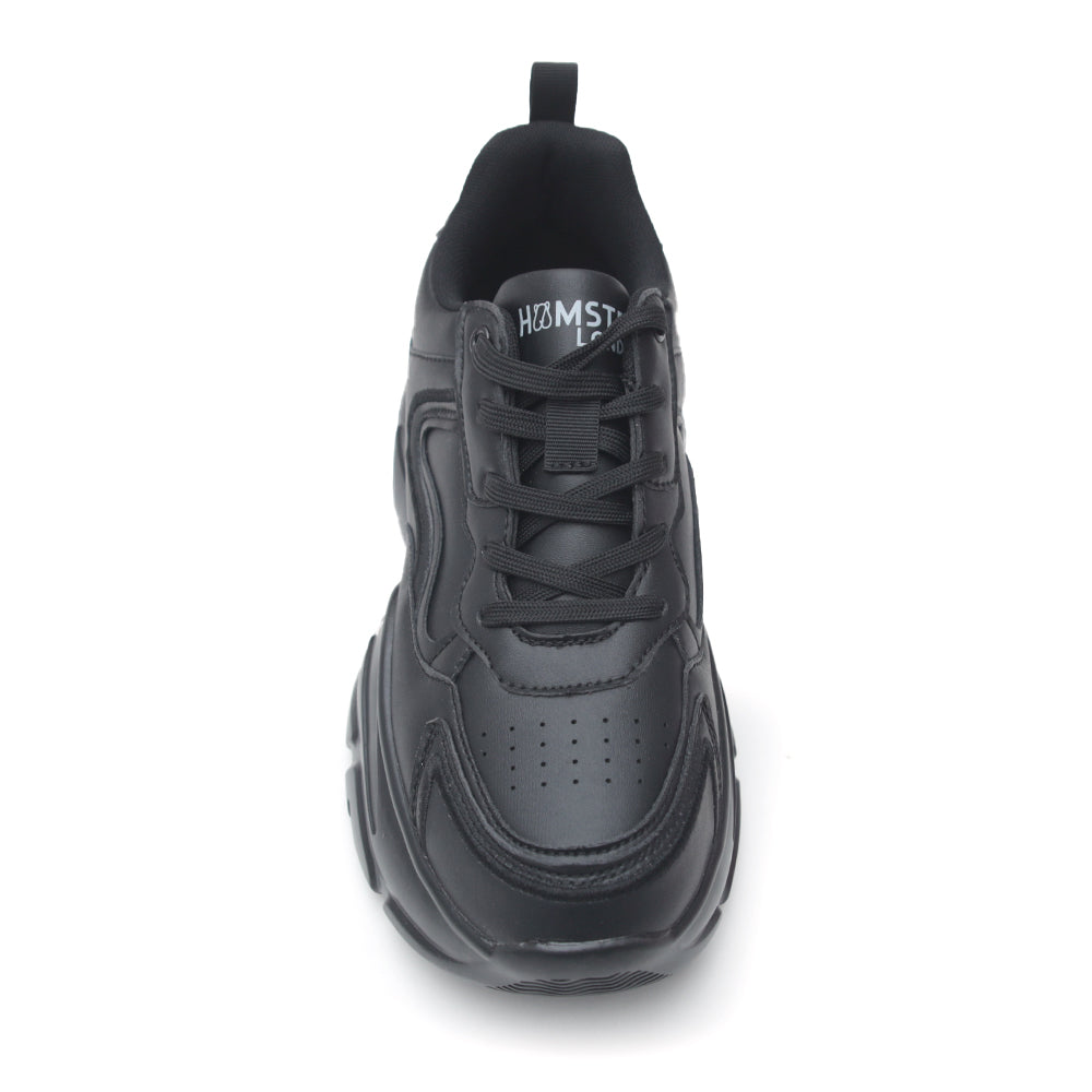 HL Matte Black Party Sneaker