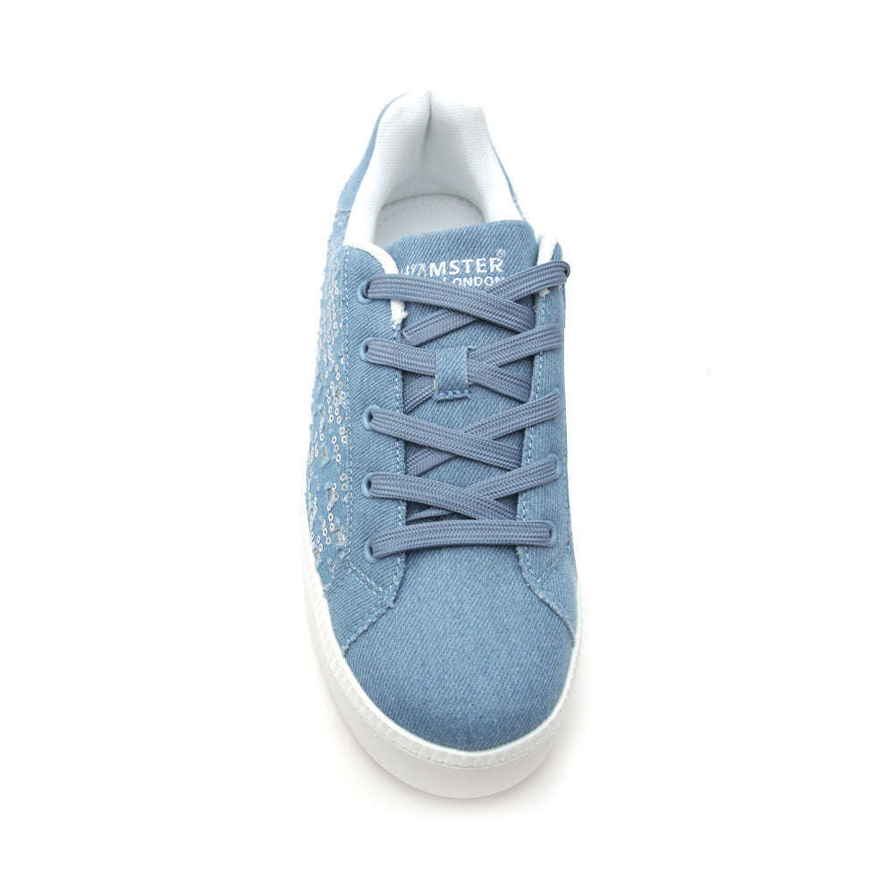 HL Super Model Bling Blue Sneaker