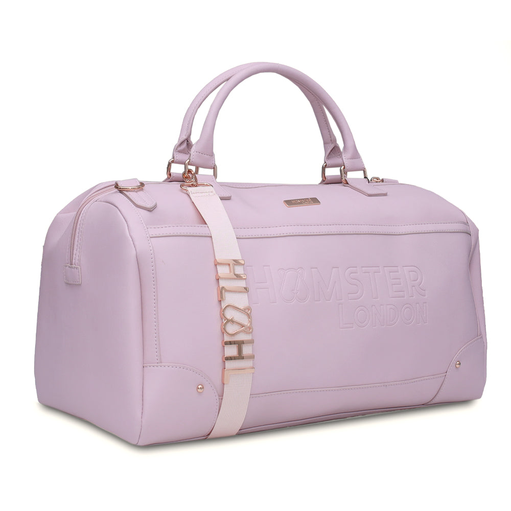 Hamster London Melissa Travel Duffle Bag Pink