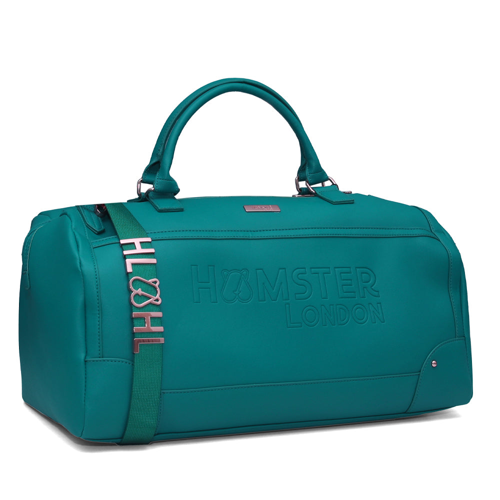 Hamster London Melissa Travel Duffle Bag Teal