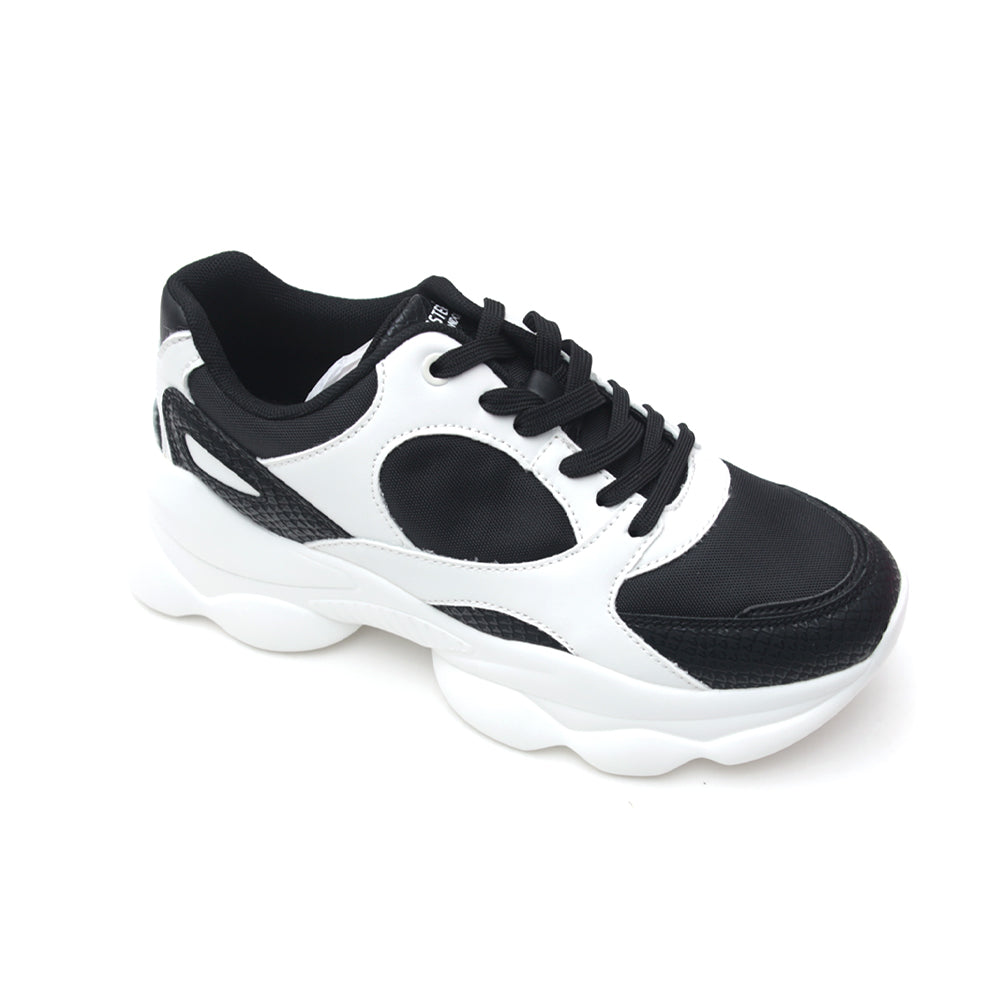 HL Bubble White Black Sneaker