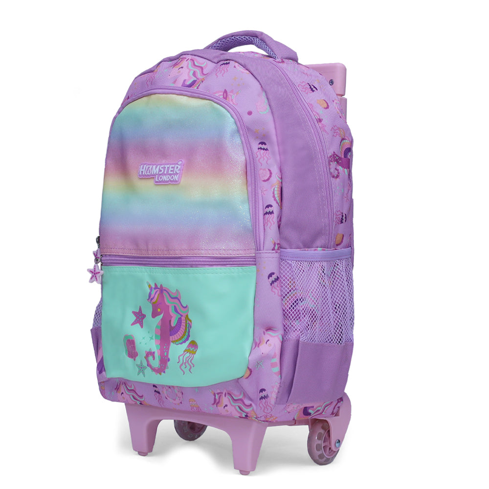 Hamster London Twinkle Horn Unicorn Trolley Bag