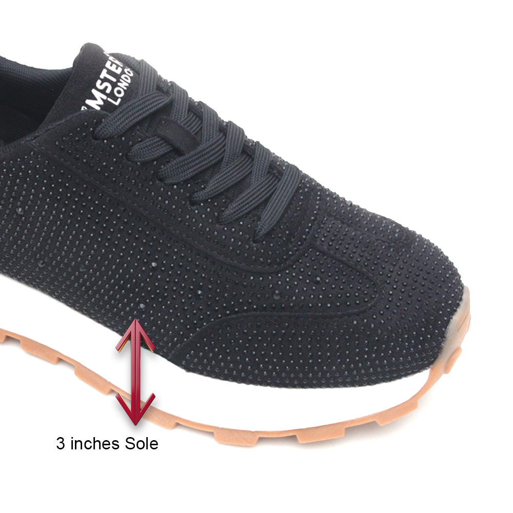 HL Love Stone Black Sneaker