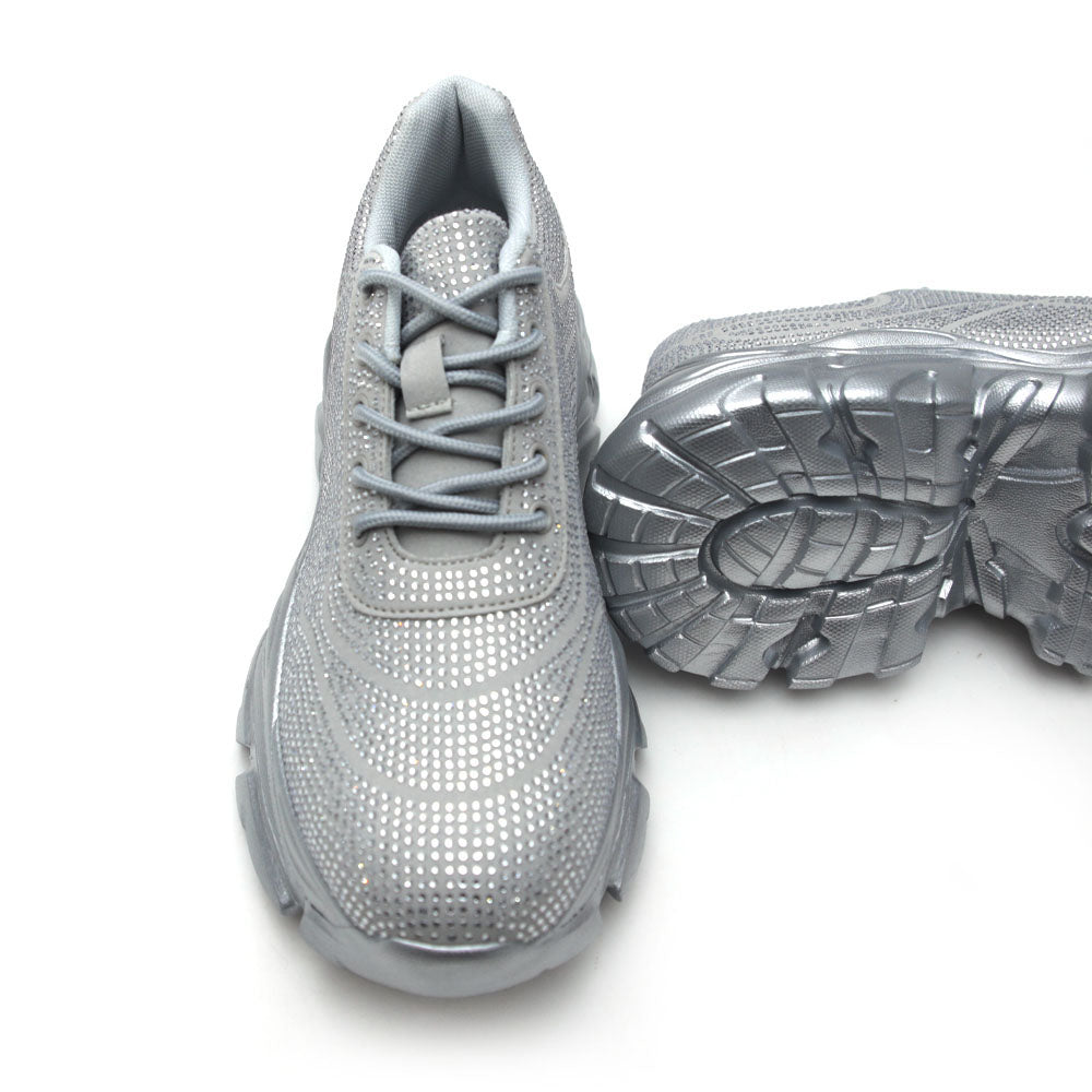 HL Crystal Silver Sneaker