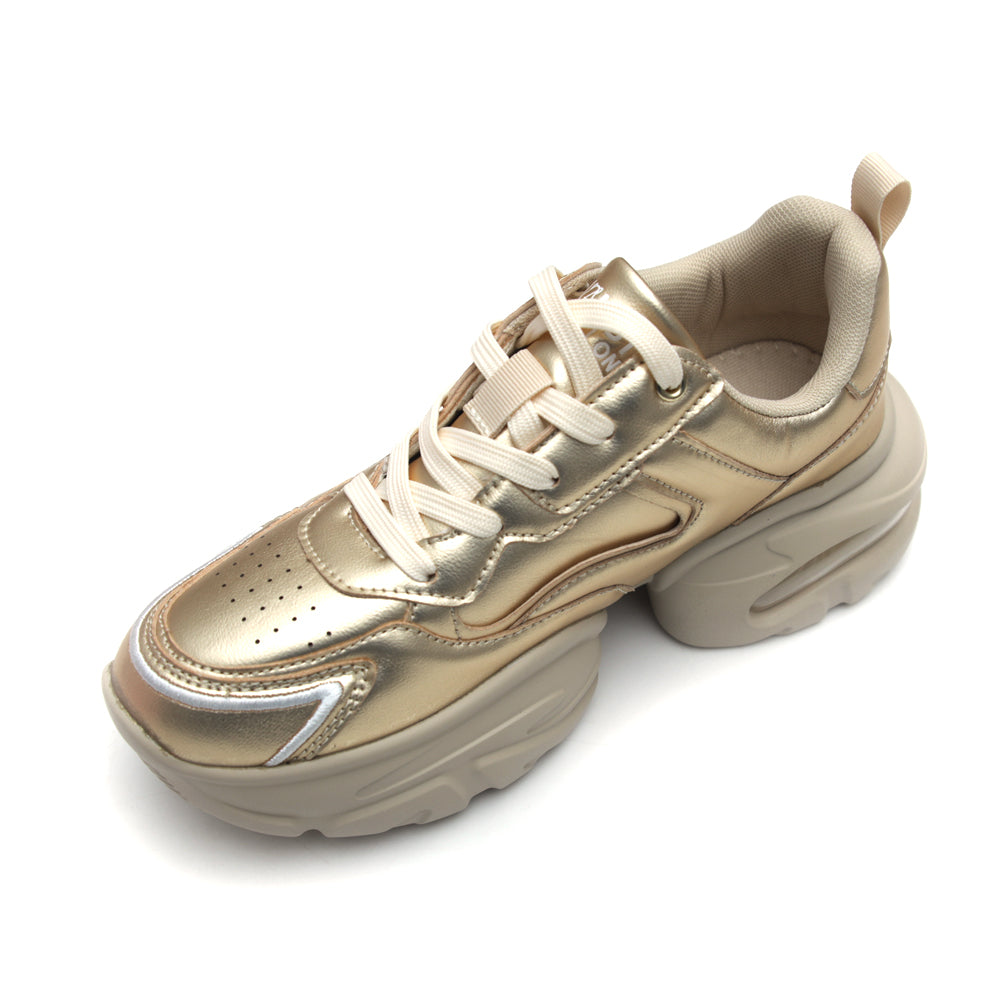 HL Matte Gold Party Sneaker