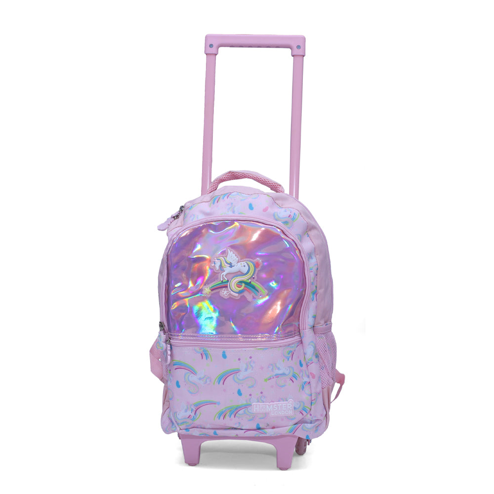 Hamster London Perky Unicorn Trolley Bag