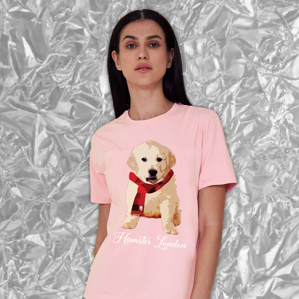 Hamster London Ted H's Best Friend T-Shirt Pink