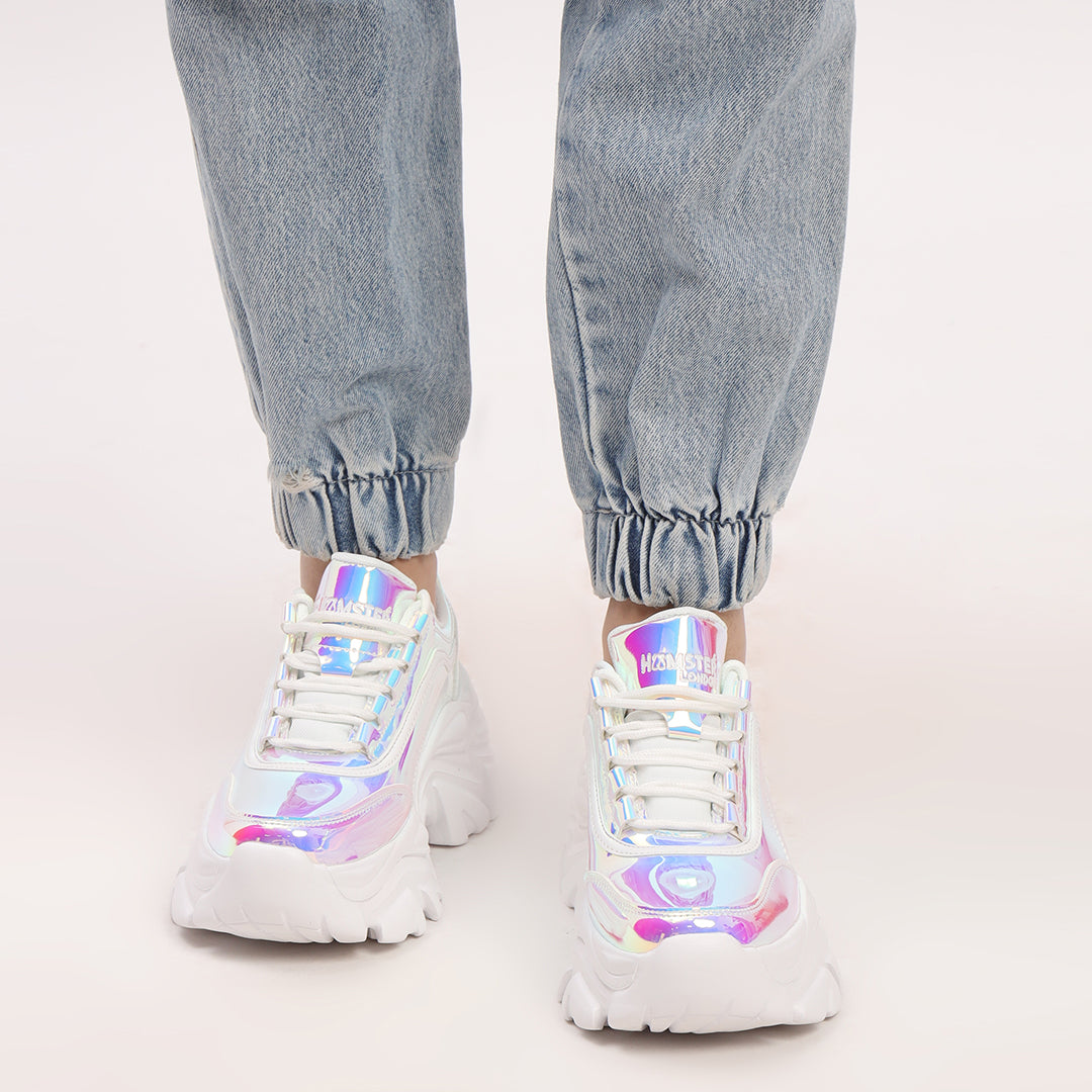 Hamster London Mousehole Holo Party Sneakers