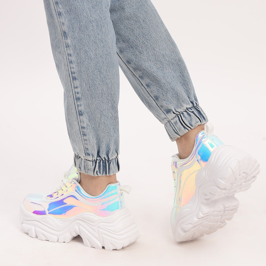 Hamster London Mousehole Holo Party Sneakers