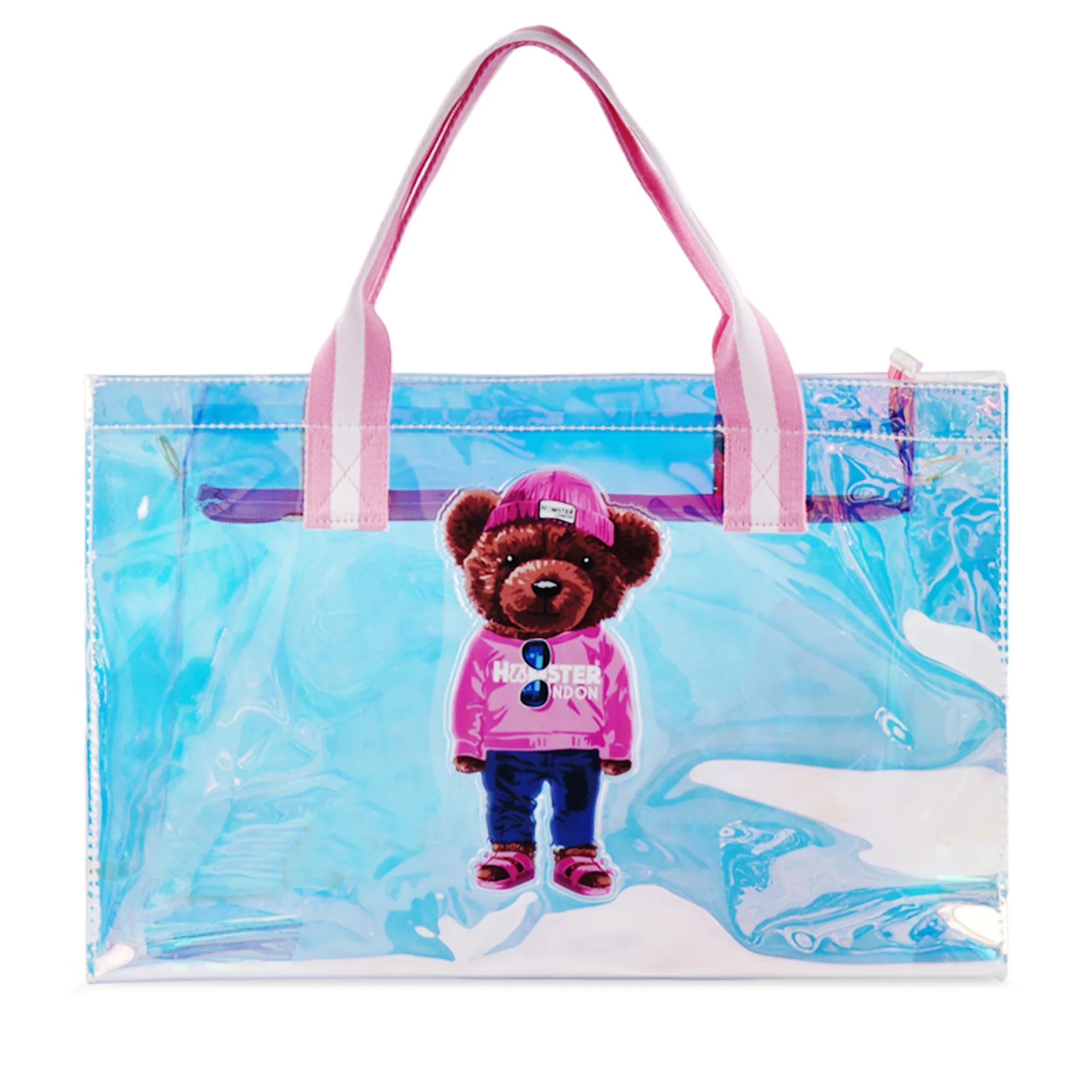 Hamster London Gift Hamper Ted H Pink Combo Tote, Sling and Pouch