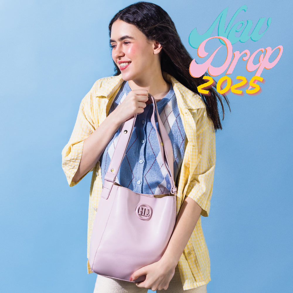 Hamster London Pastel Promise Shoulder Bag Pink