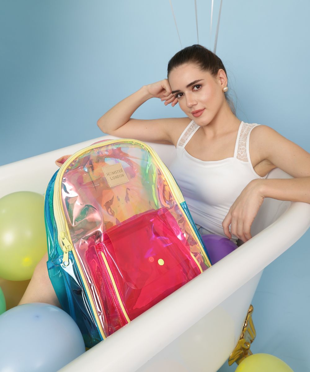 Hamster London Jelly Backpack Aqua