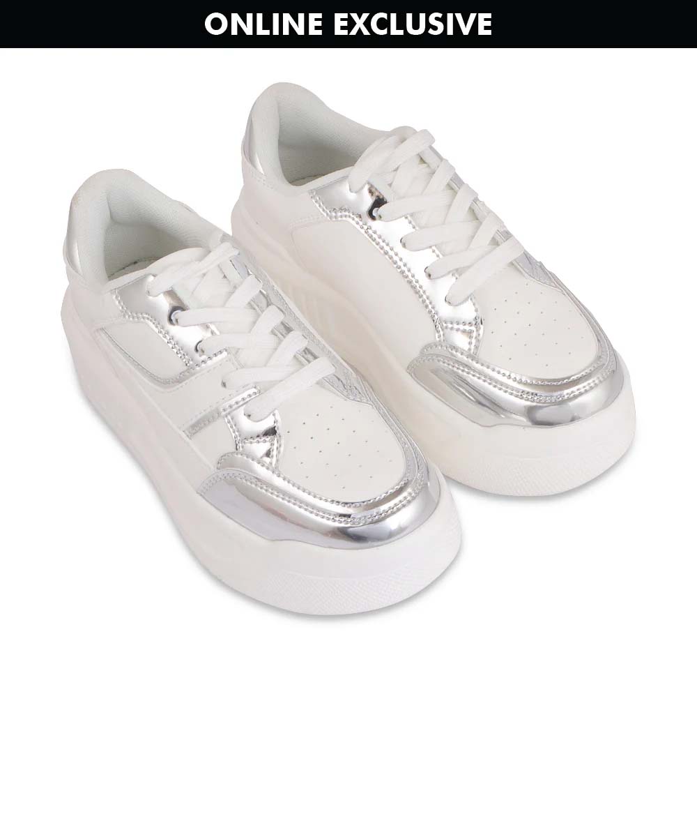 Hamster London Haven Silver Party Sneakers
