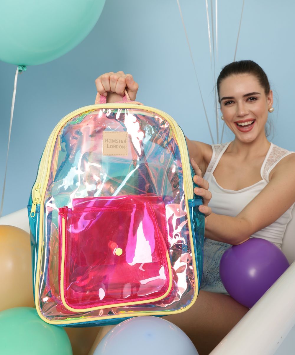 Hamster London Jelly Backpack Aqua