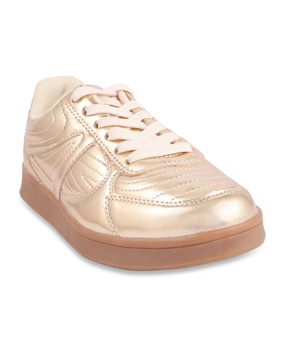 Hamster London Haven Kicker Party Gold Sneakers