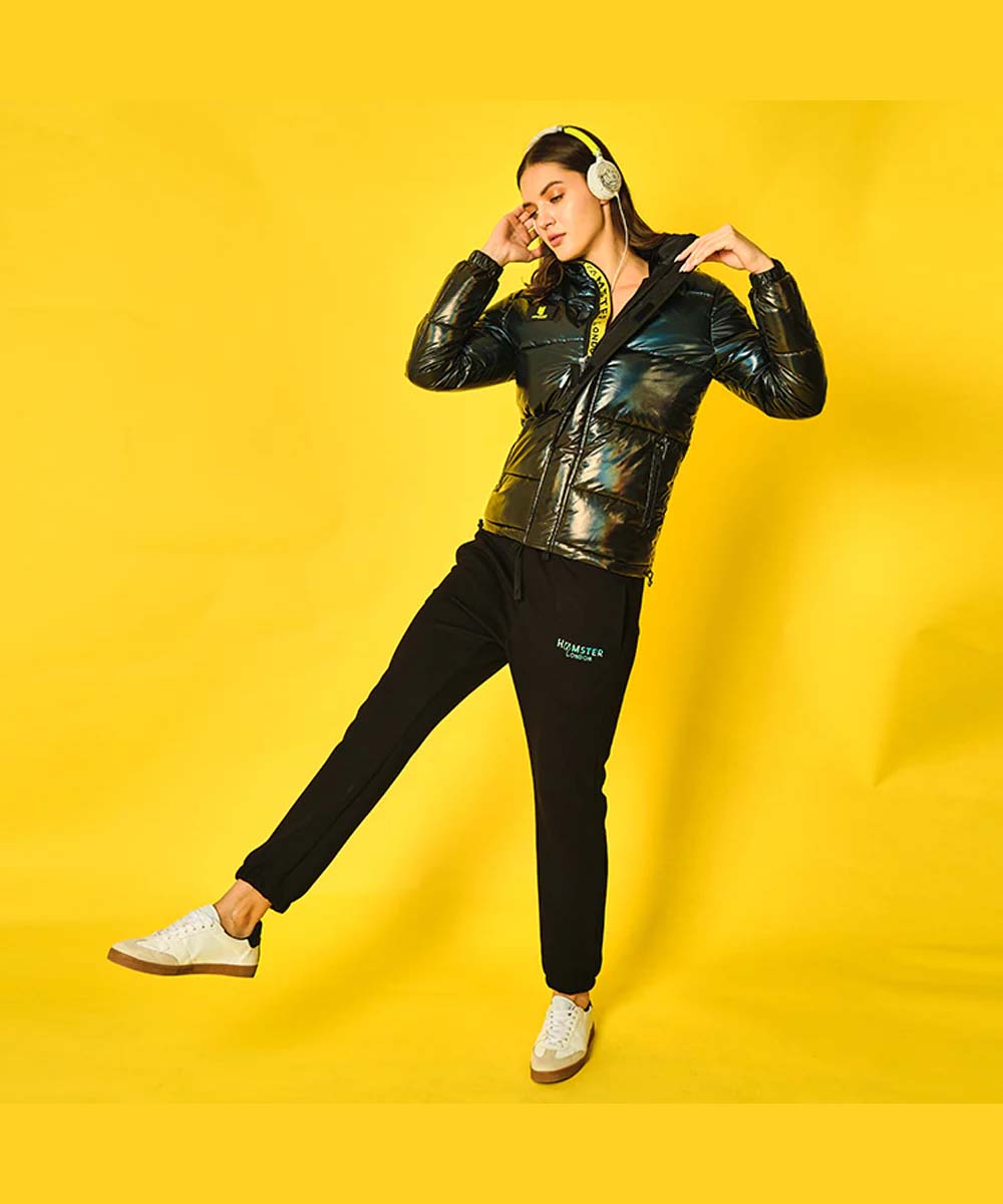 Hamster London Crystal Jacket Black