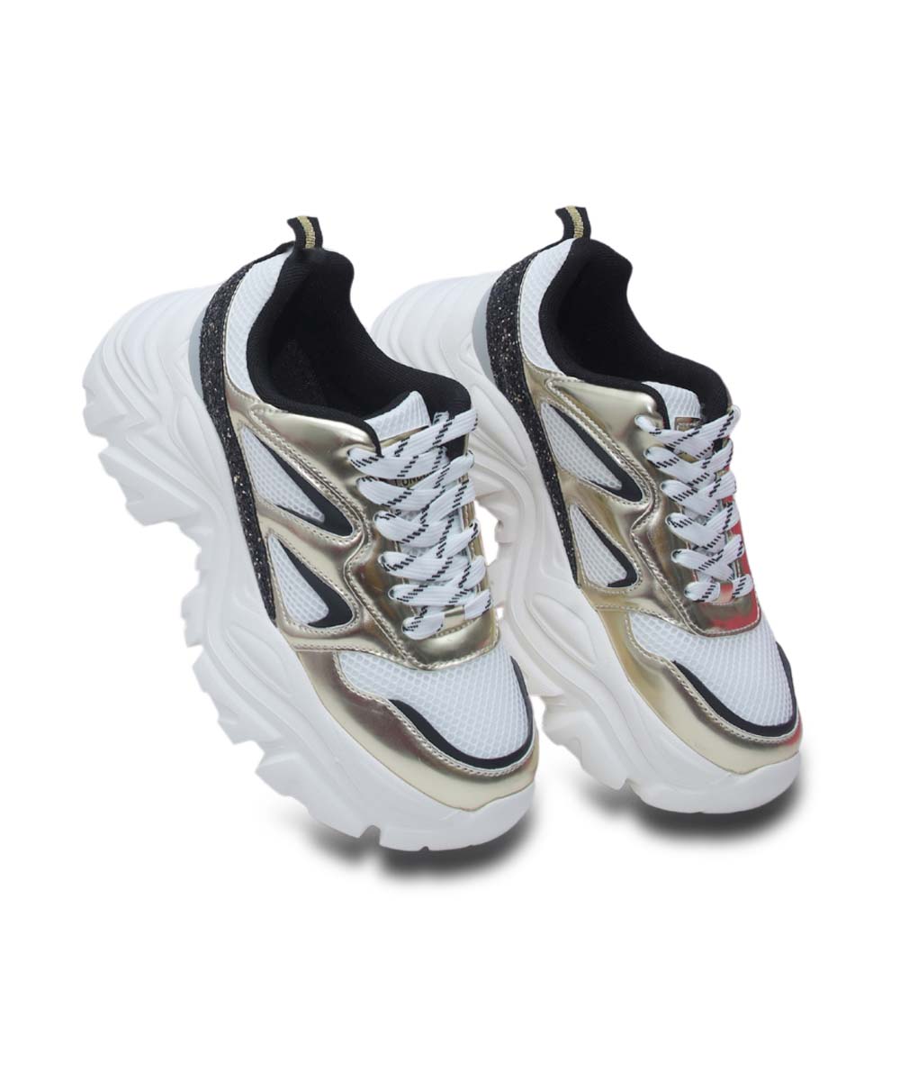 Hamster London Performer Gold Sneakers